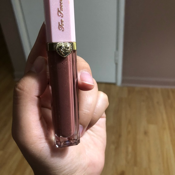 Too Faced High-Shine Sparkling Lip Gloss & Too Faced matte long wear lipstick - Picture 11 of 12